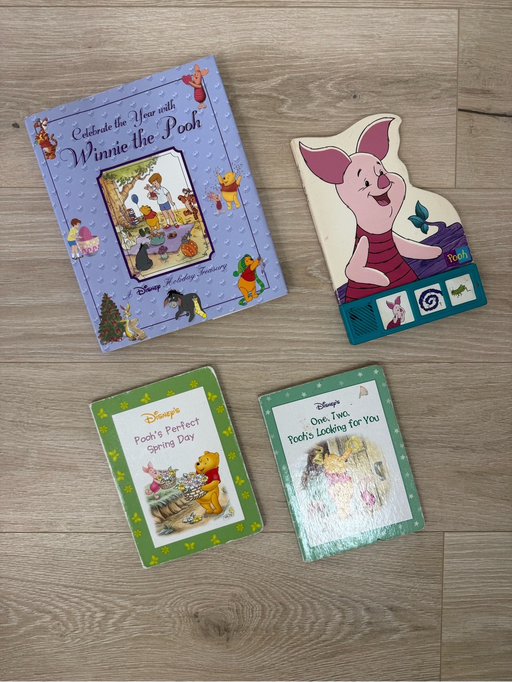 Disney Winnie-The-Pooh Vintage Book Bundle